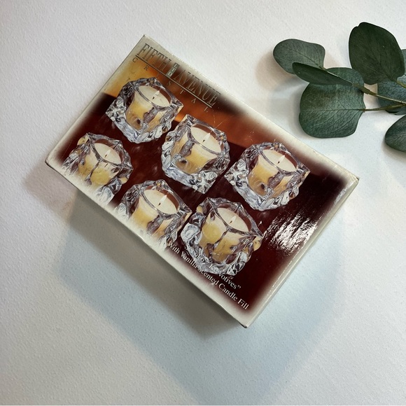 Fifth Avenue Crystal Ice Cube Candle Votives - Picture 7 of 7